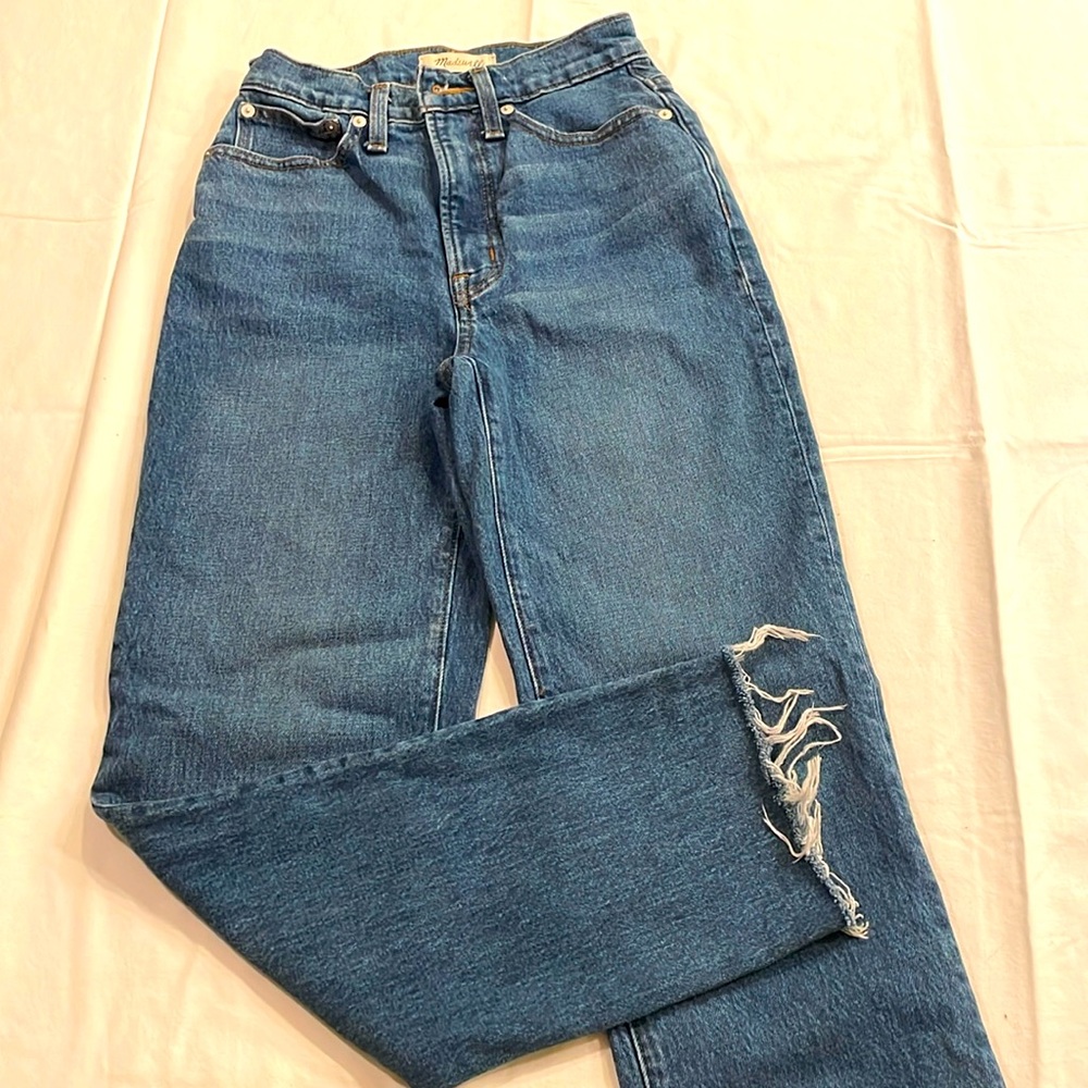 Madewell the Perfect Vintage Straight Jean size 24
